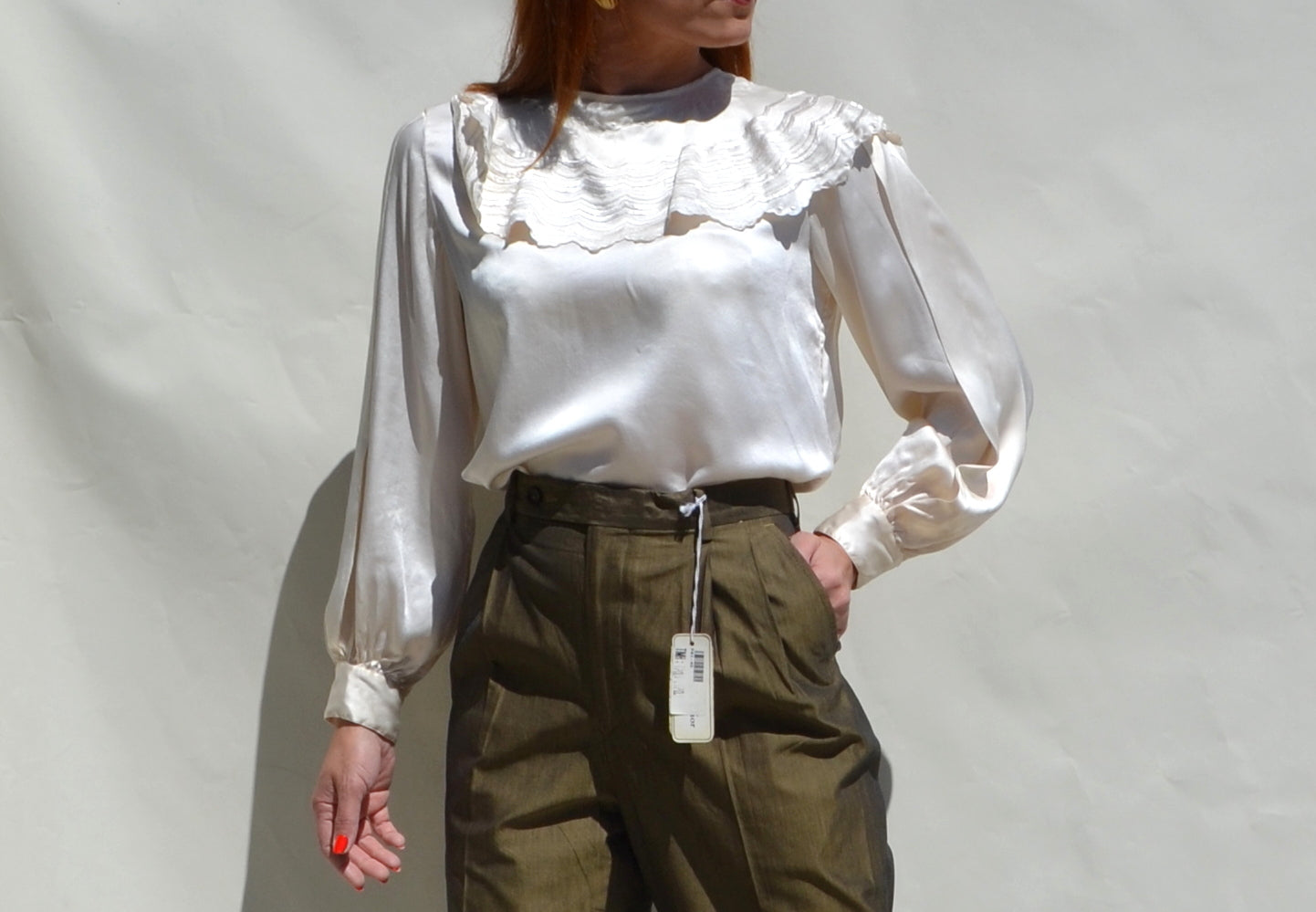 Pierre Cardin silk blouse